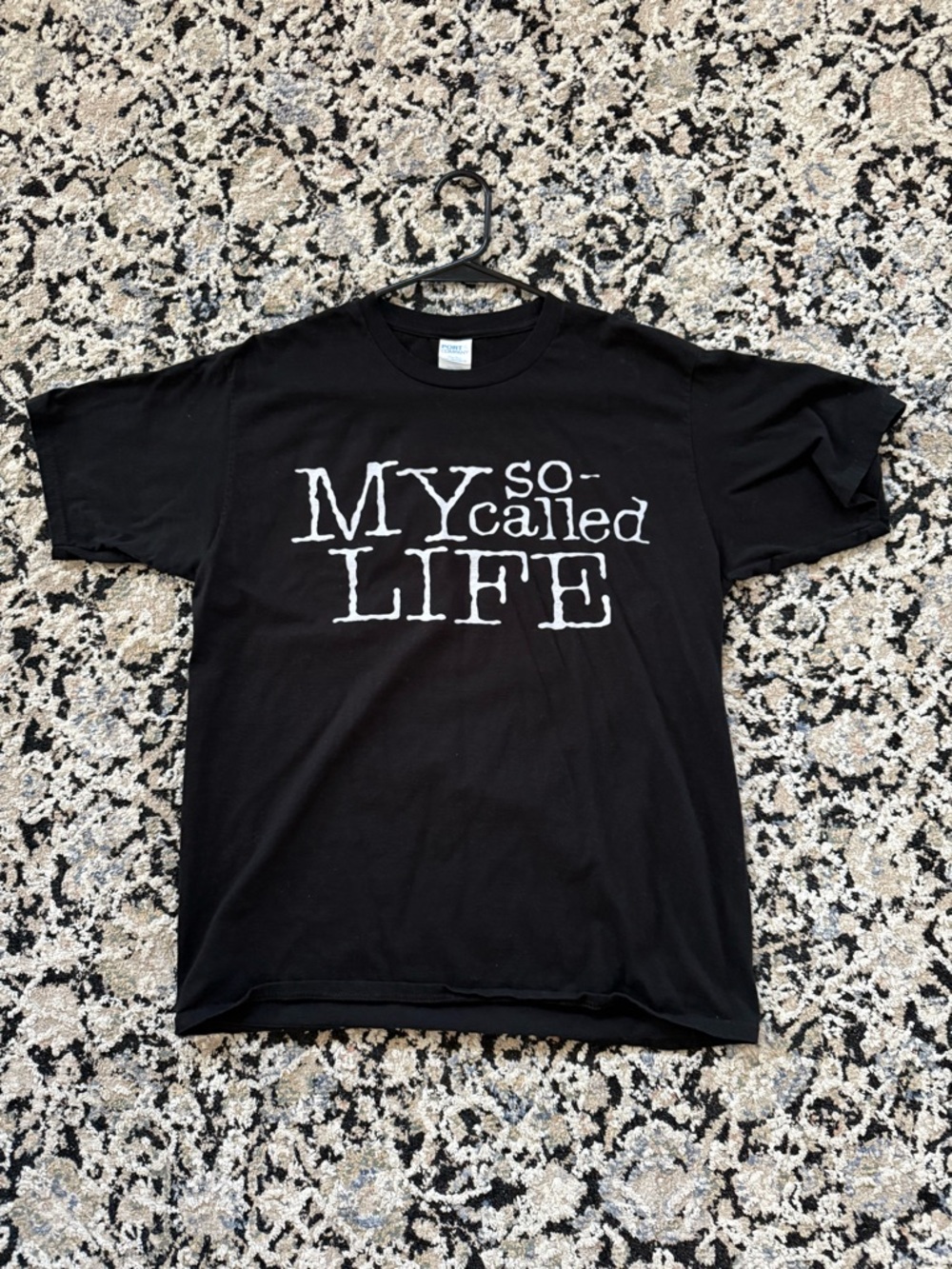 My So-Called Life Promo Black Graphic Tee MTV - NEW WITH TAGS - Large